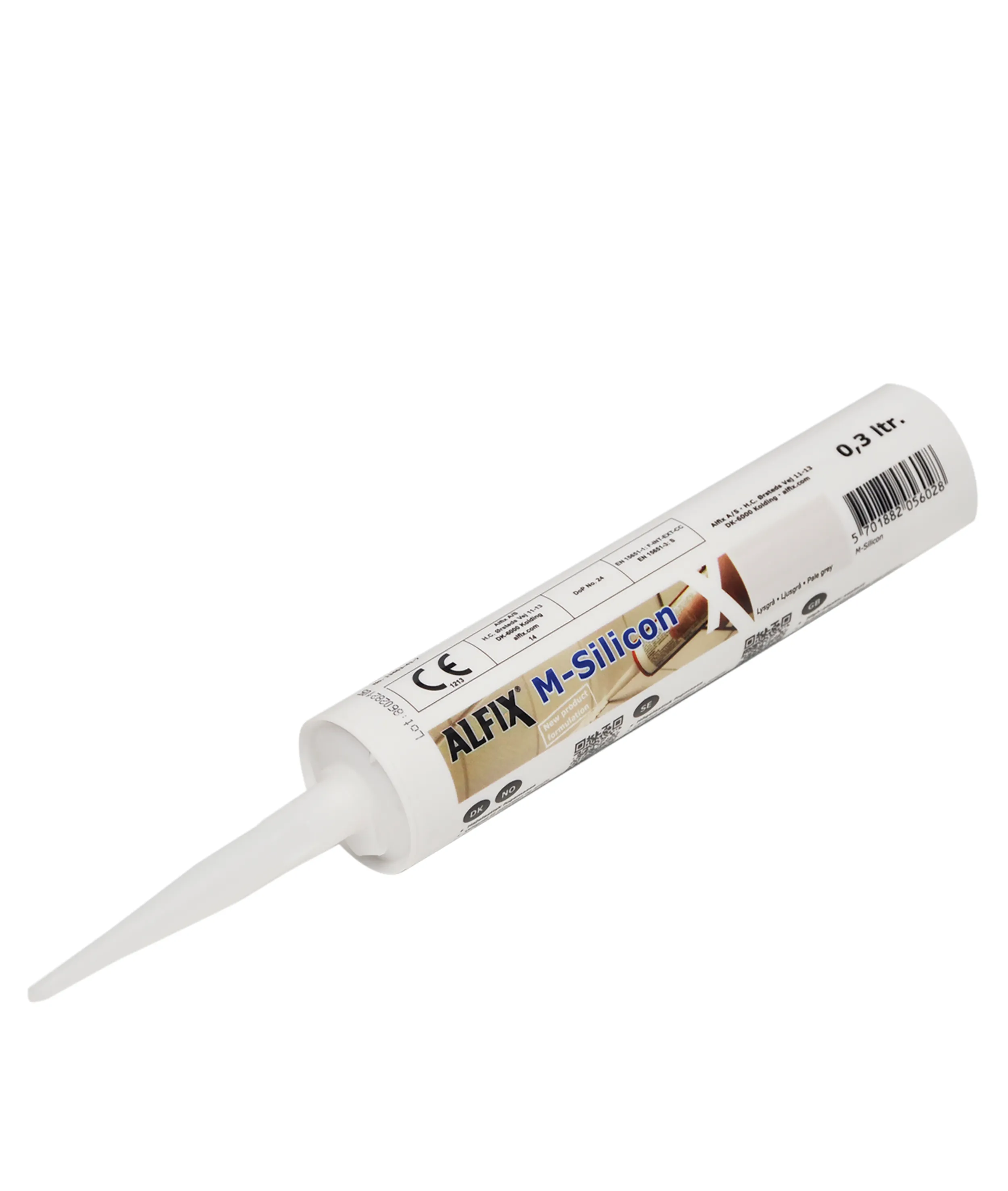 Produktbild av Silikon-A stålgrå 0,3 liter