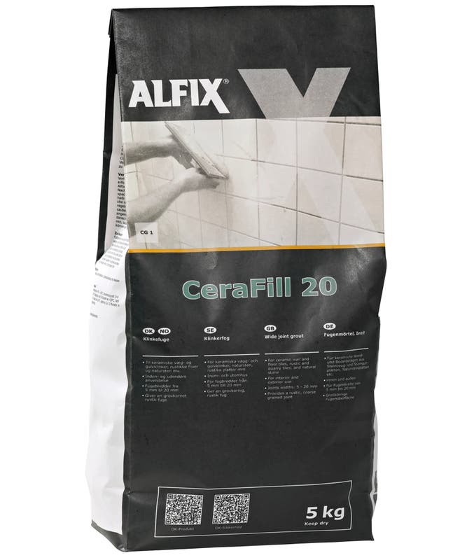 Produktbild av Klinkerfog-A 5 kg grå