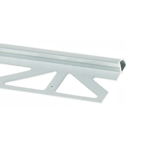 Produktbild av Kakellist kvartsrund alu. Vit 12,5 mm 2,5m