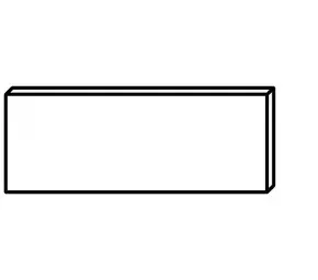 Marte Grigio Egeo Sockel - Klinker 1