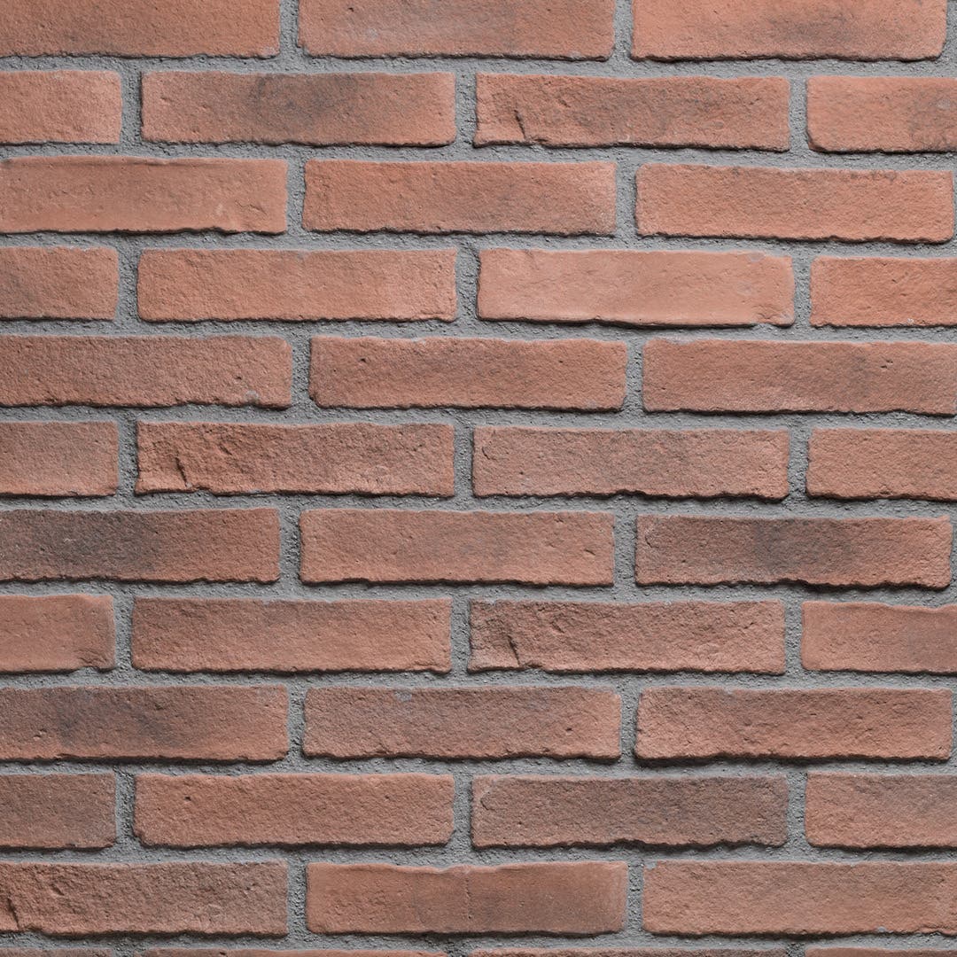 Oxford Tamesis Röd - Väggtegel 3