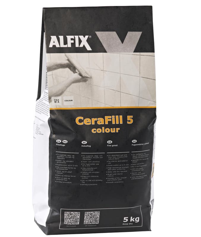 Produktbild av Kakelfog Colour vit 5 kg