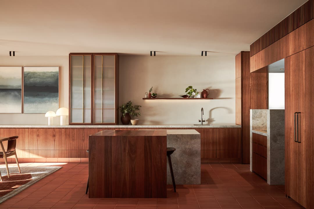 Cotto Arrotato Da Crudo. Mermaid Beach House, Maher Design. Foto: Andy Macpherson