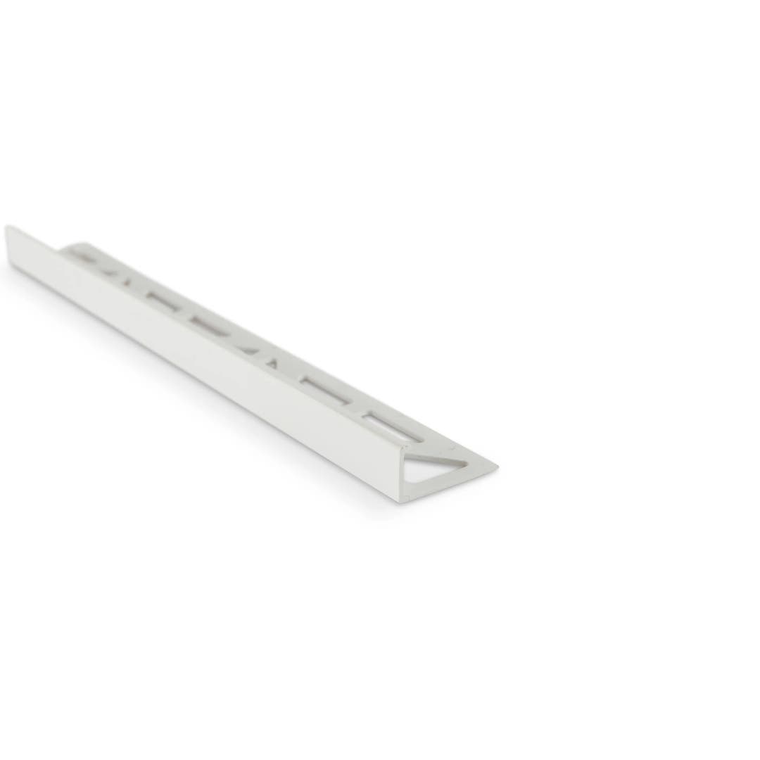 Kakellist rak plast Vit 6 mm 2,5 m - Raka 1