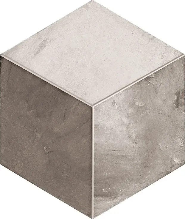 Terra Black/Grey Mix Hexagon - Klinker 12