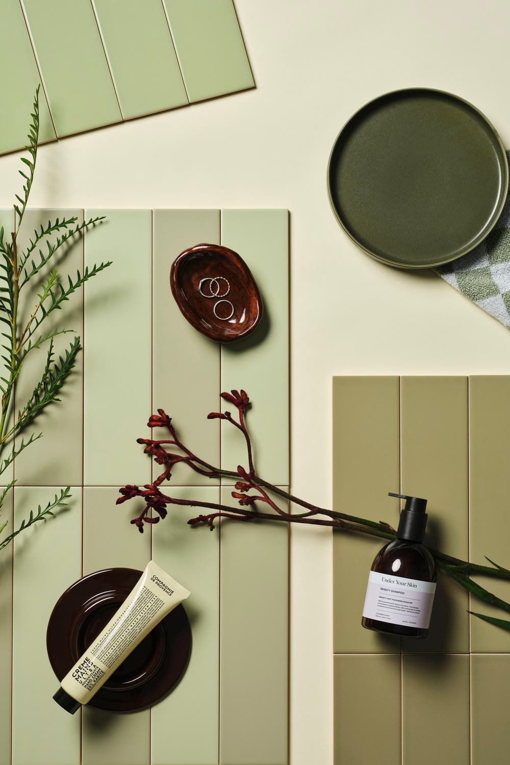 Lissabon i olika gröna kulörer