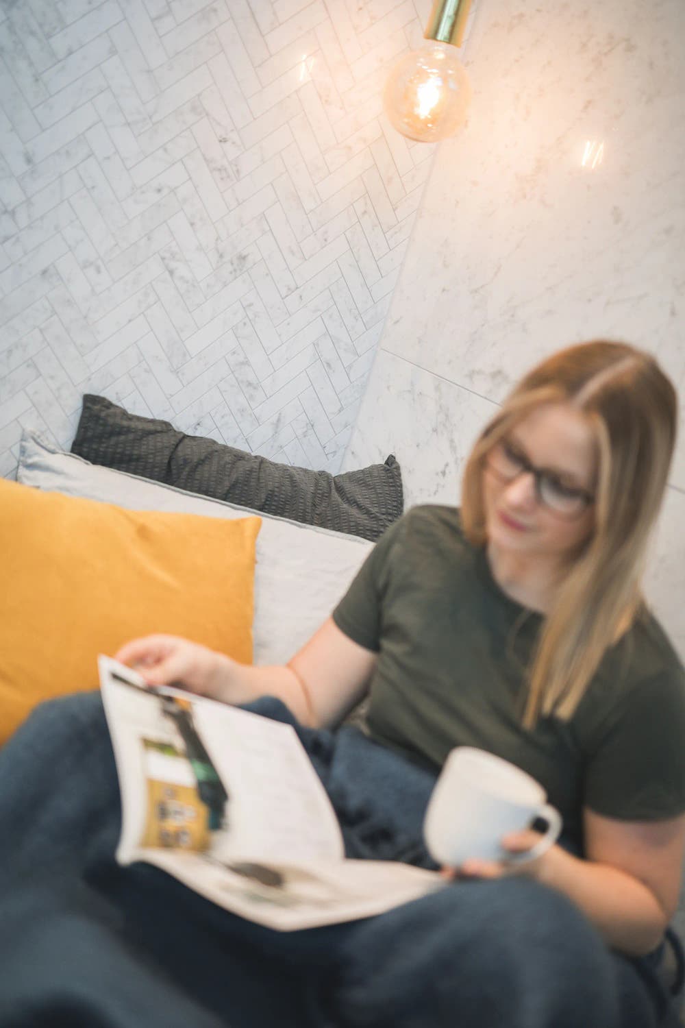 Marmi Carrara levigato Fiskben - Klinker 2