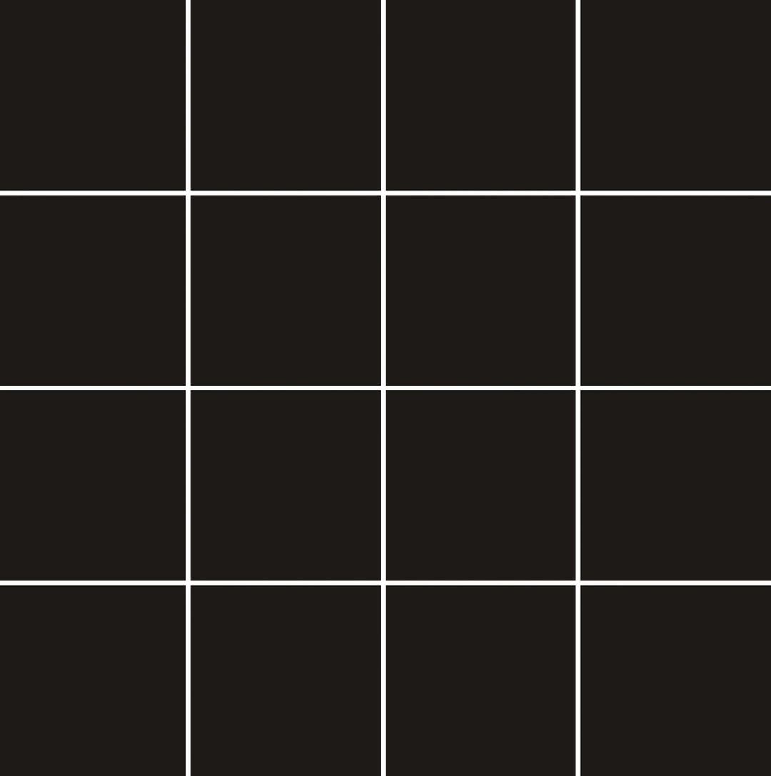 Color 2 Black Mosaik - Klinker 1