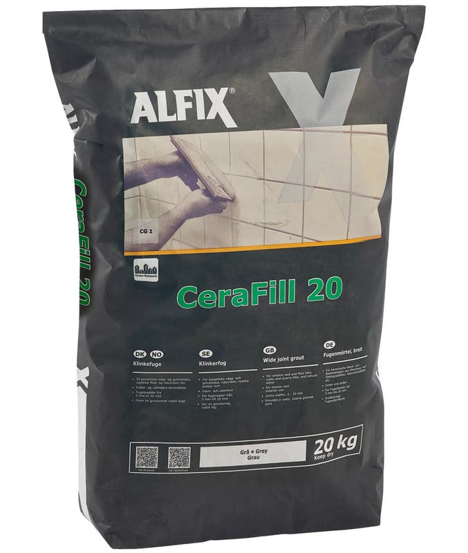 Produktbild av Klinkerfog-A 20 kg ljusgrå