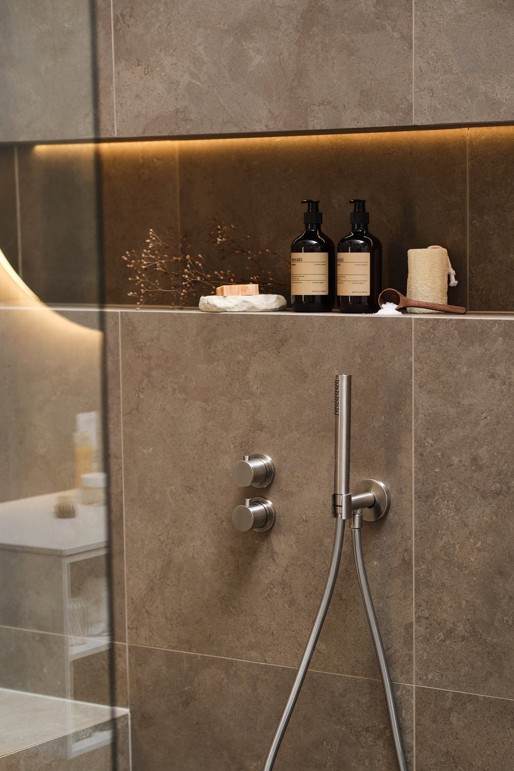 Pedra Azul Natural. Duschblandare från Scandtap.