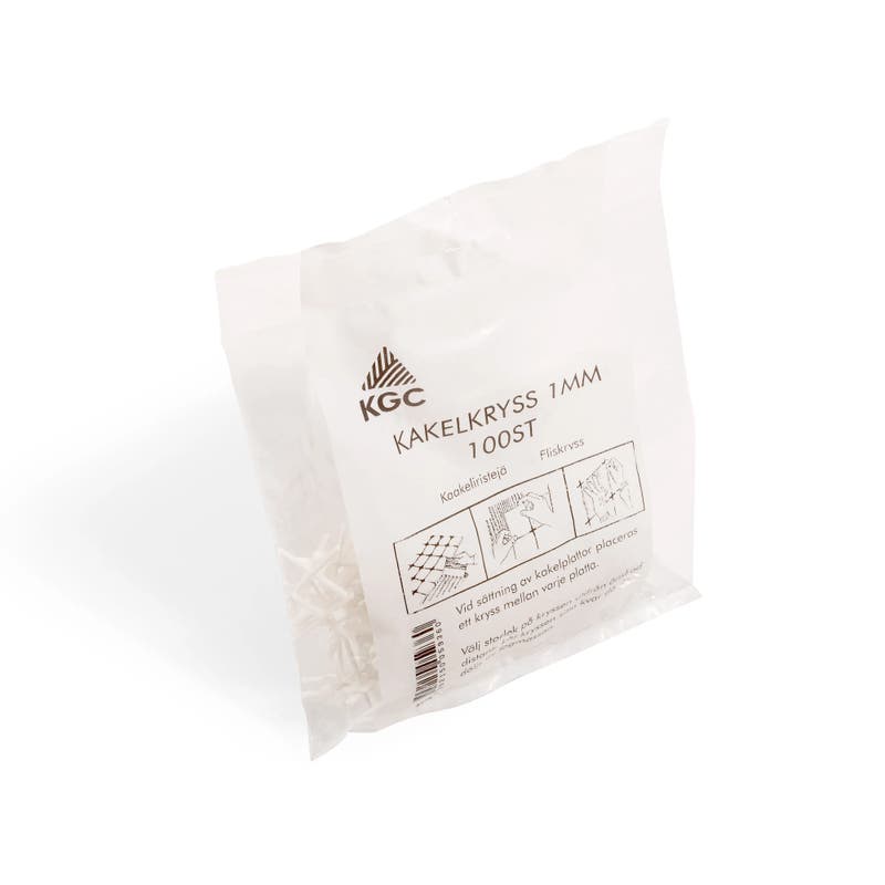 Produktbild av Kakelkryss 1 mm, 100 st