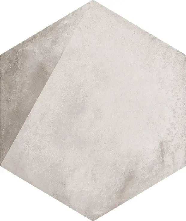 Terra Black/Grey Mix Hexagon - Klinker 14