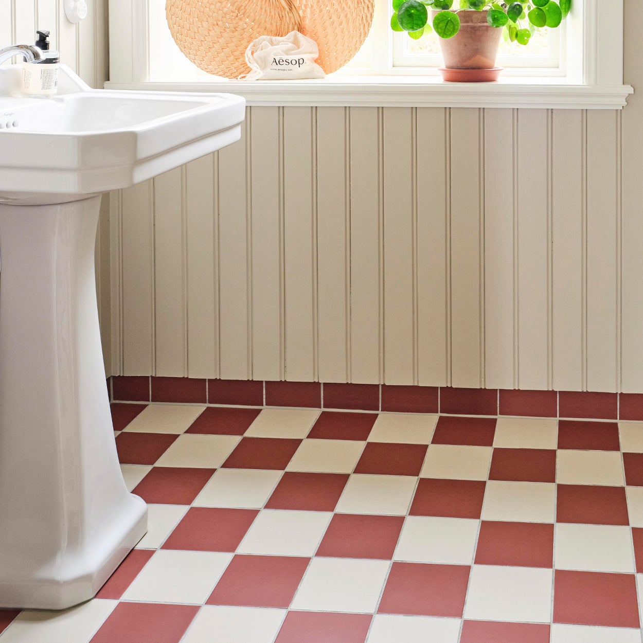 Miljöbild med Global Collection Tegelröd  