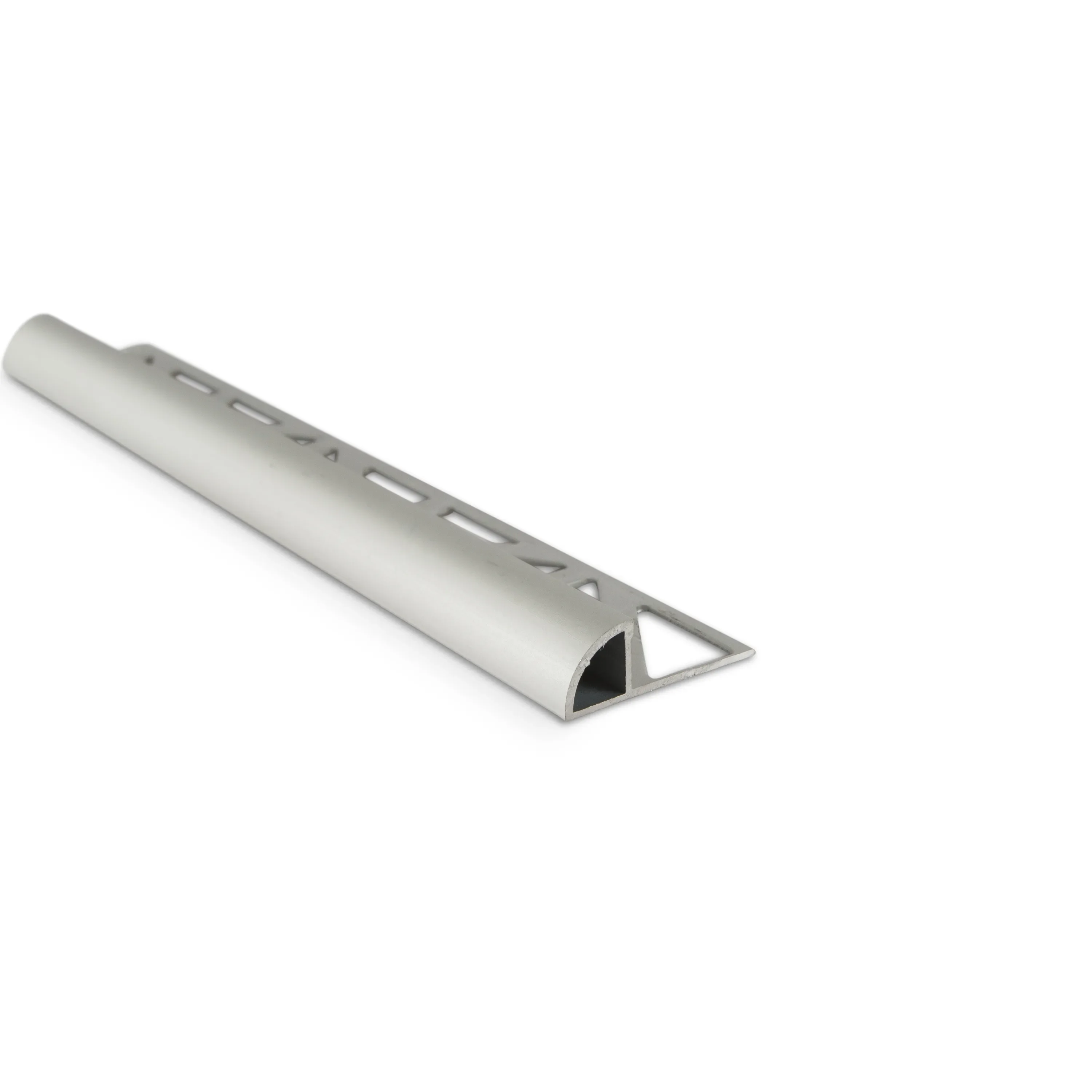 Produktbild av Kakellist Kvartsrund, Alu. Silvereloxerad matt 10 mm, 2,5m