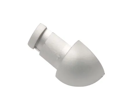 Produktbild av Hörndel kv.rund alu Silver matt 6 mm