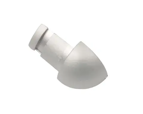 Produktbild av Hörndel kv.rund alu Silver matt 6 mm