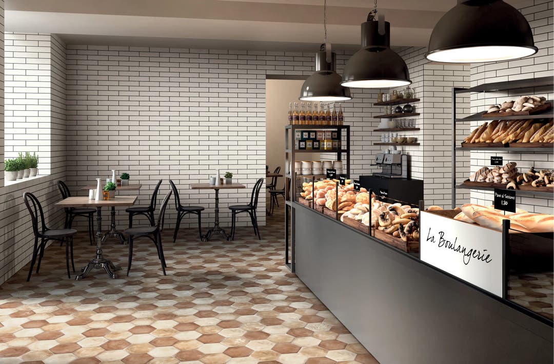 Terra Ocra Hexagon - Klinker 3