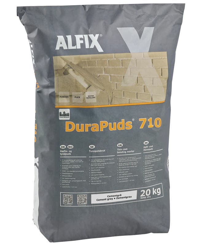 Produktbild av DuraPuds 710, Tunnputs,cementgrå 20kg
