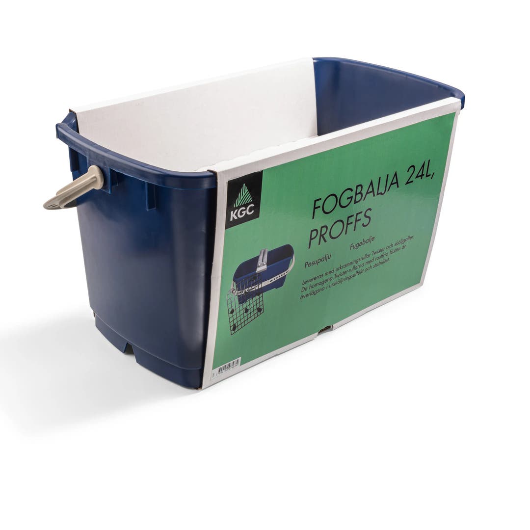 Fogbalja blå Proffs 24 liter - Fogverktyg, hinkar och baljor 3