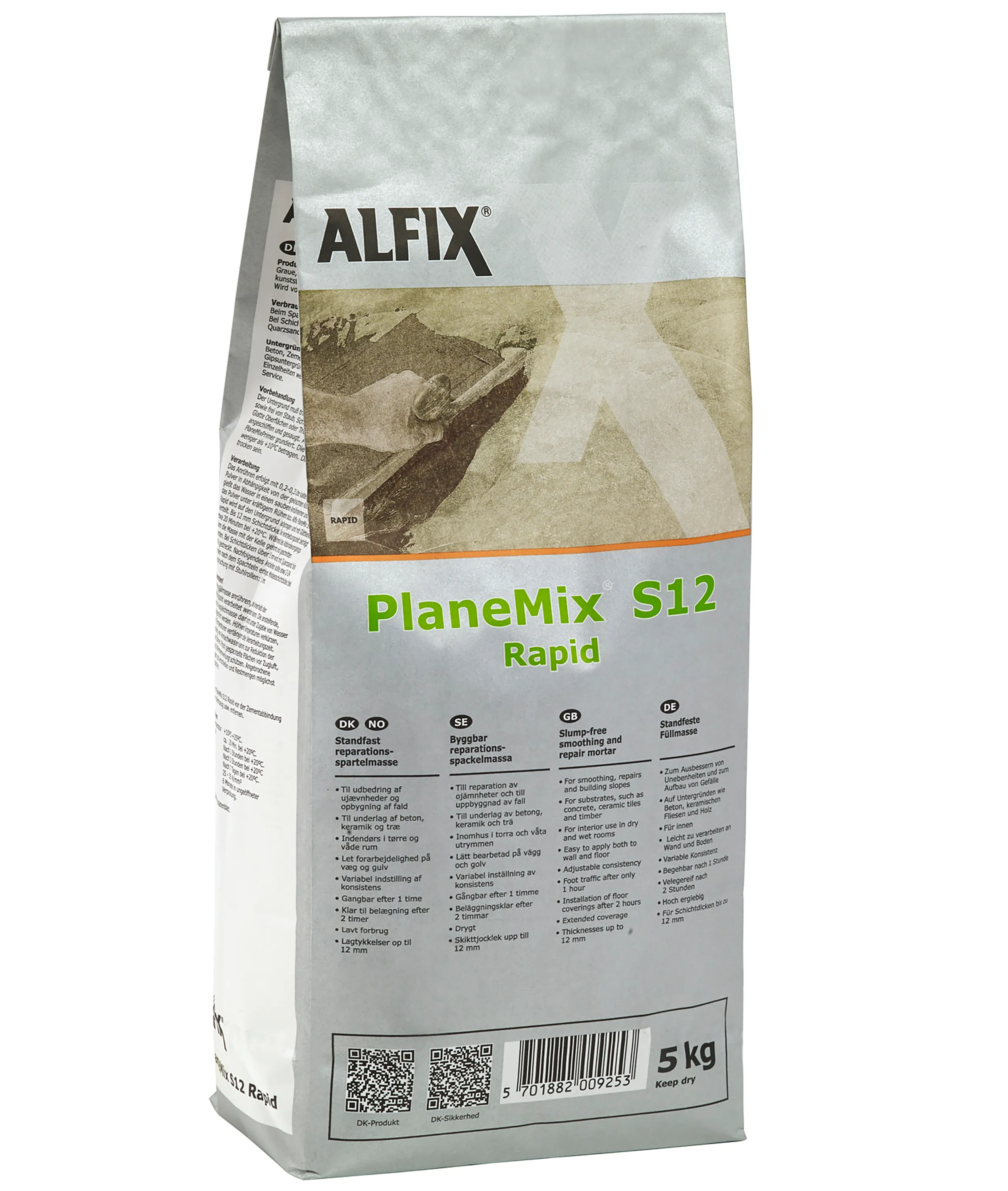 Produktbild av Planmix S12 Rapid 5 kg